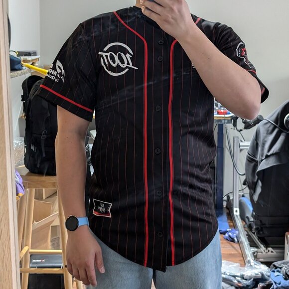 100 Thieves 2018 Baseball Jersey - Picture 1 of 4